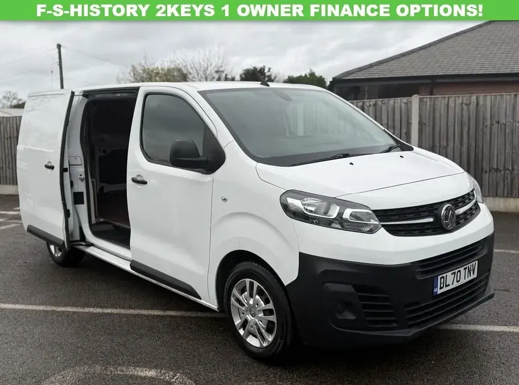 Gebraucht Vauxhall Vivaro S 100 PS (73 kW) 2020 Weiß Van / Kleinbus