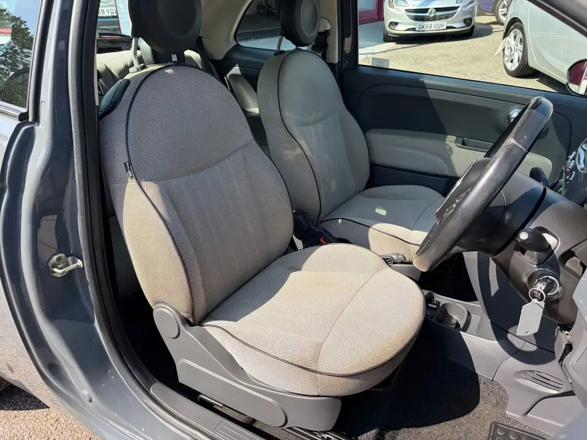 Used Fiat 500 Lounge 69 HP (50 kW) 2011 Grey Hatchback