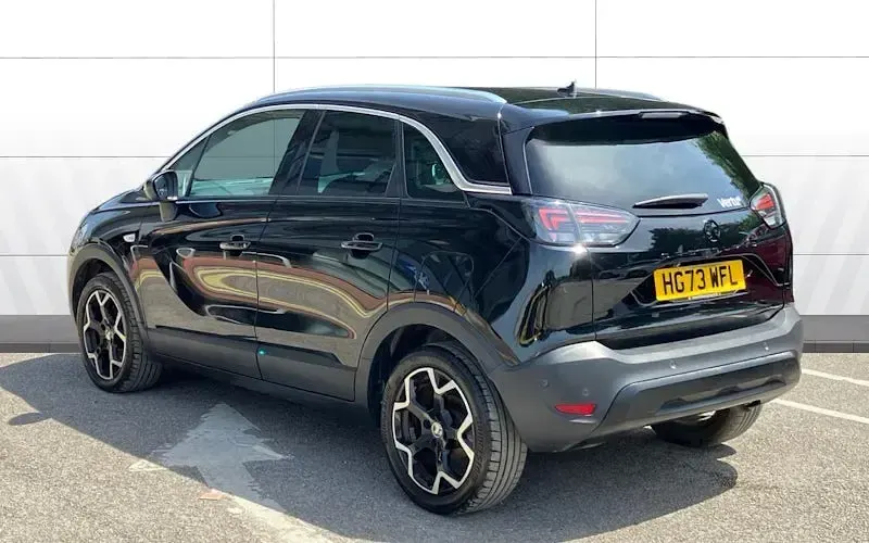 Used Vauxhall Crossland Ultimate 110 HP (80 kW) 2024 Black SUV