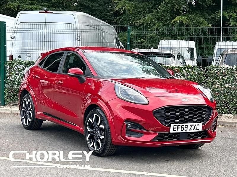 Red Used 2020 Ford Puma ST-Line X SUV | £12,810 (Fair price) - Image 1/4