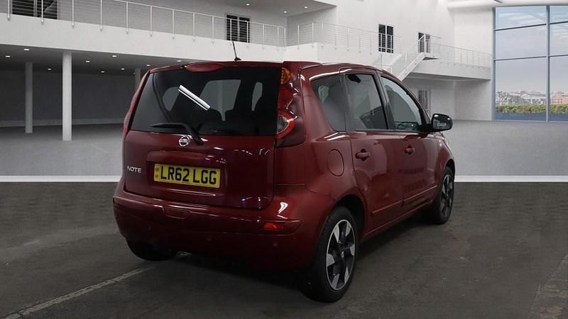Used Nissan Note N-TEC 2012 Red Hatchback