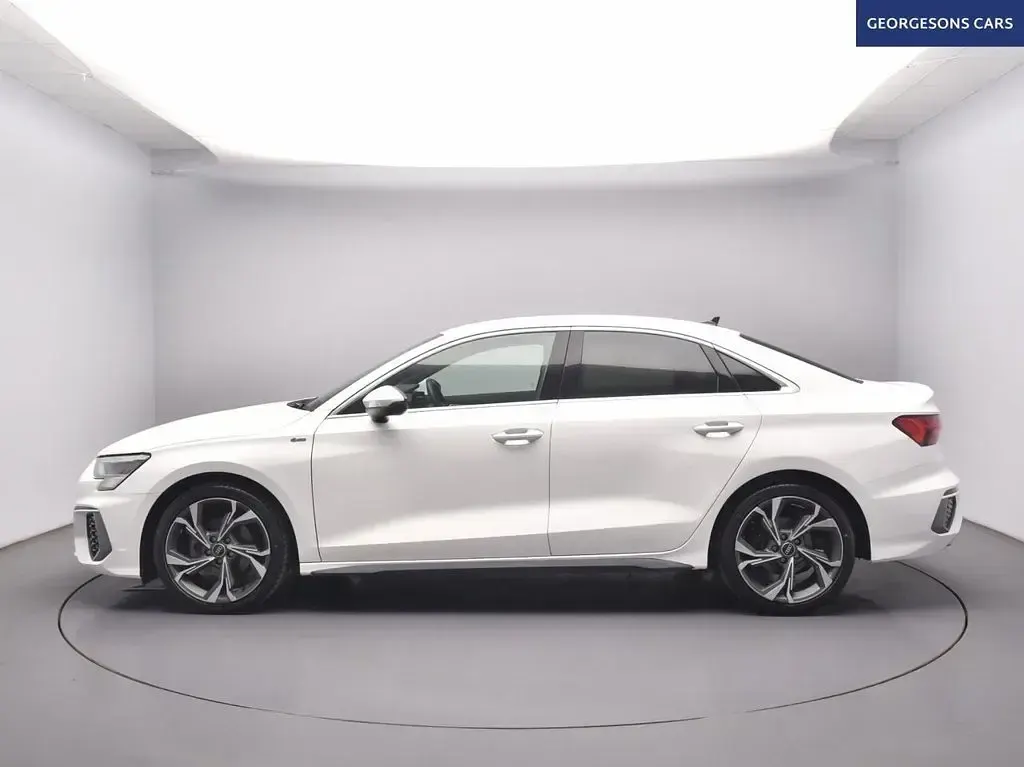 Used Audi A3 S-Line 150 HP (110 kW) 2024 White Sedan