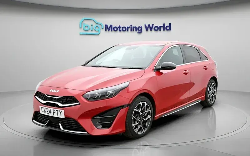 Used Kia Ceed GT-Line 160 HP (117 kW) 2023 Red Hatchback
