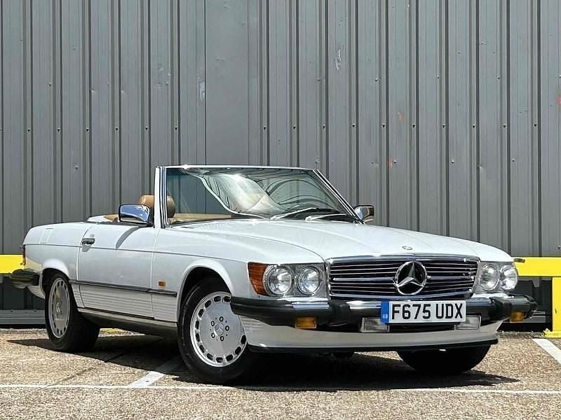 White Used 2019 Mercedes 560 Cabriolet | £37,495 - Image 1/4