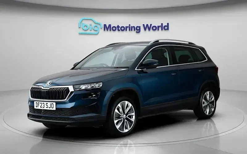 Used Skoda Karoq SE L 150 HP (110 kW) 2023 Blue SUV
