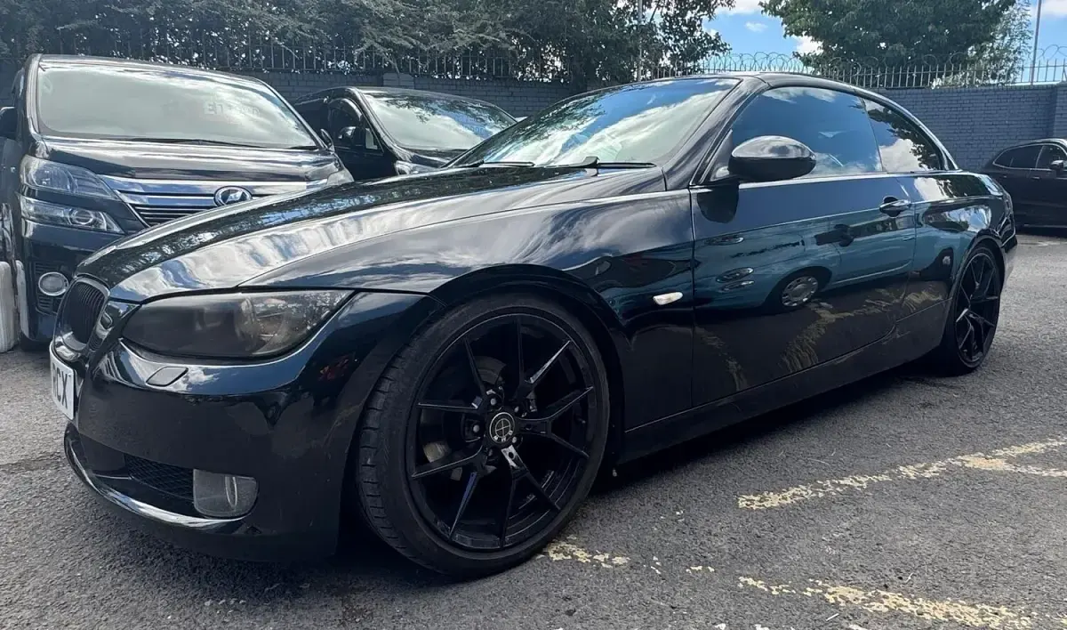 Used BMW 320 Cabriolet Performance 2008 Black Cabriolet