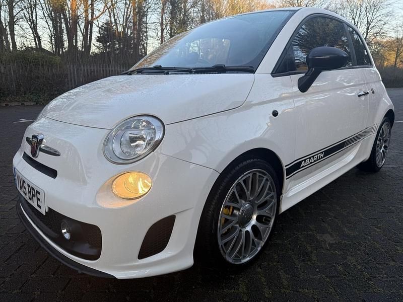 Used Abarth 500 2015 White Hatchback