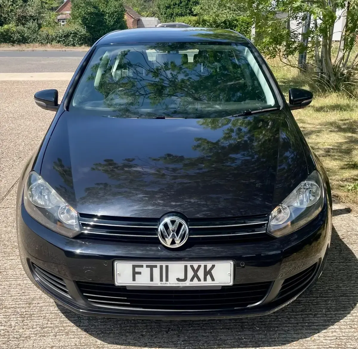 Used VW Golf VI Match 105 HP (77 kW) 2011 Black Hatchback