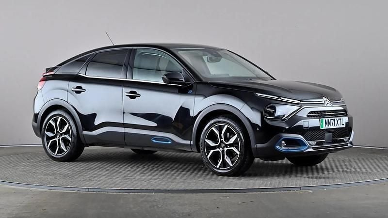 Black Used 2022 Citroën e-C4 Shine Hatchback | £10,998 (Fair price) - Image 1/3