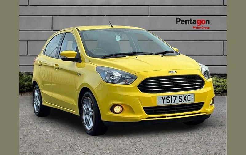 Yellow Used 2017 Ford Ka Plus Zetec Hatchback | £5,495 (Fair price) - Image 1/4