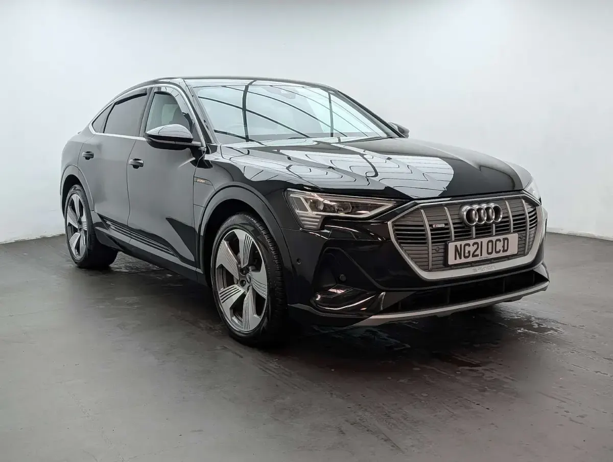 Used Audi e-tron Sportback S-Line 300 kW (408 HP) 2021 Black SUV