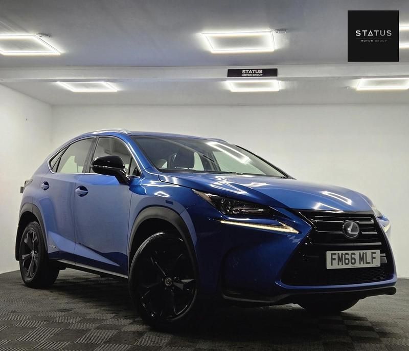 Used Lexus NX300h Sport Line 197 HP (144 kW) 2017 Blue SUV
