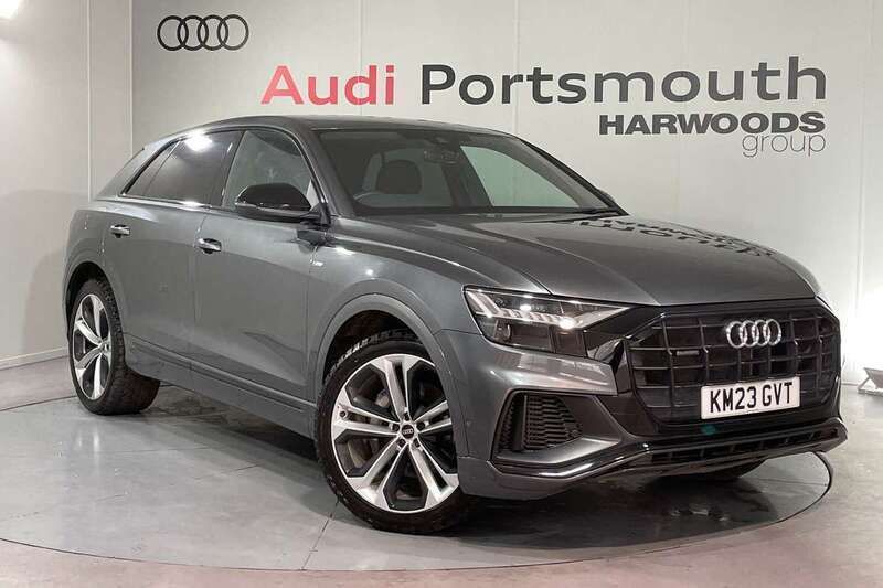Grey Used 2023 Audi Q8 Black Edition SUV | £48,190 (Good price) - Image 1/4