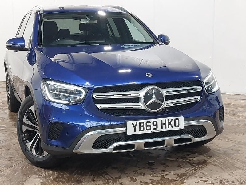 Used Mercedes GLC220 194 HP (142 kW) 2019 Blue SUV