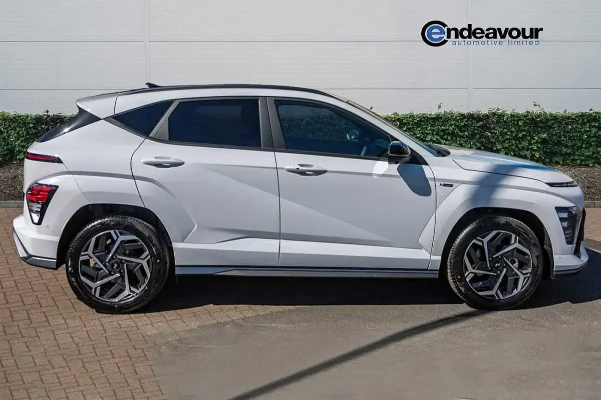 Used Hyundai Kona N Line 2025 White SUV