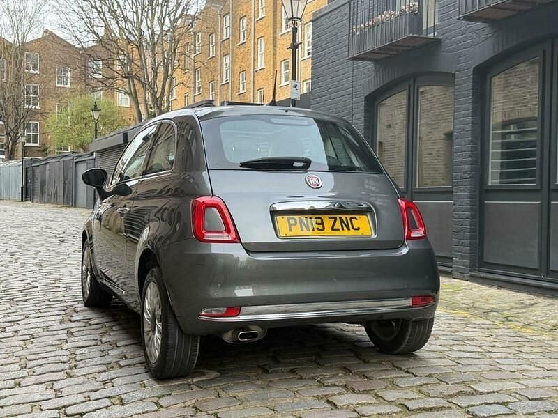 Used Fiat 500 Lounge 69 HP (50 kW) 2019 Grey Hatchback