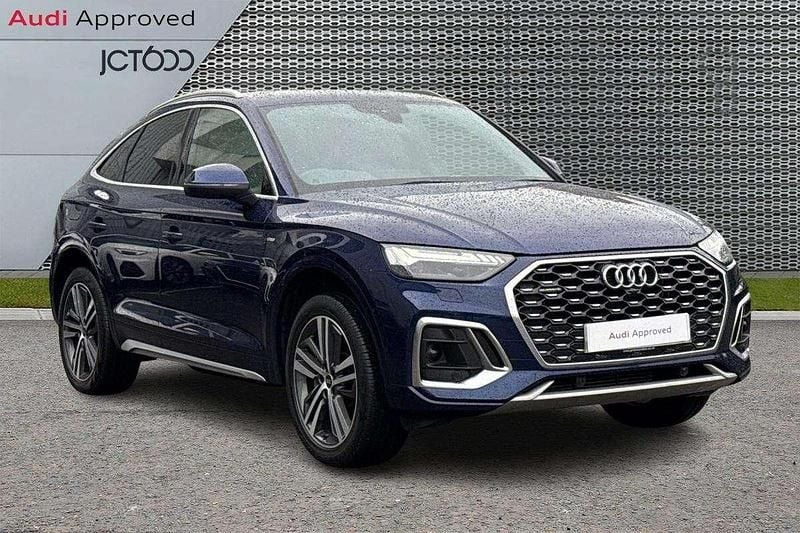 Blue Used 2021 Audi Q5 Sportback Competition SUV | £31,800 (Fair price) - Image 1/4
