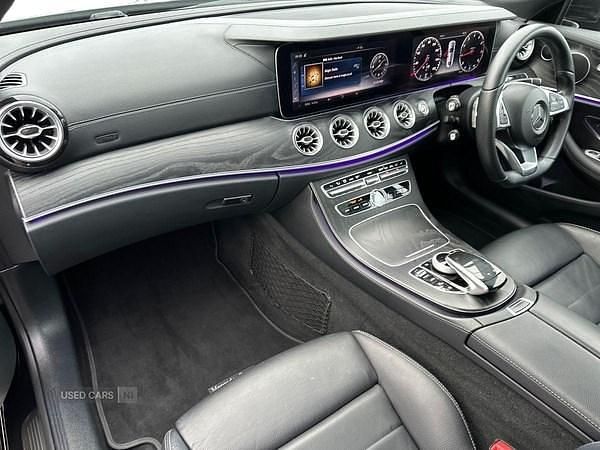Usado Mercedes E400 AMG Line Premium 2017 Preto Coupé