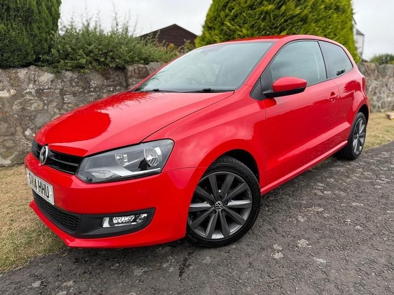 Red Used 2014 VW Polo Edition Hatchback | £5,995 (Good price) - Image 1/4