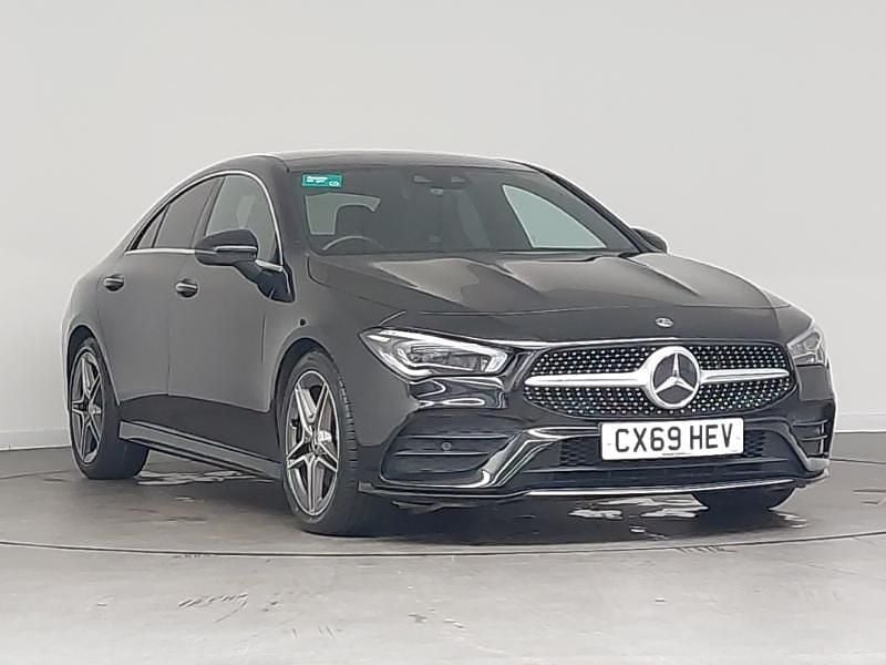Black Used 2019 Mercedes CLA220 AMG Line Premium Plus Sedan | £21,798 (Fair price) - Image 1/4