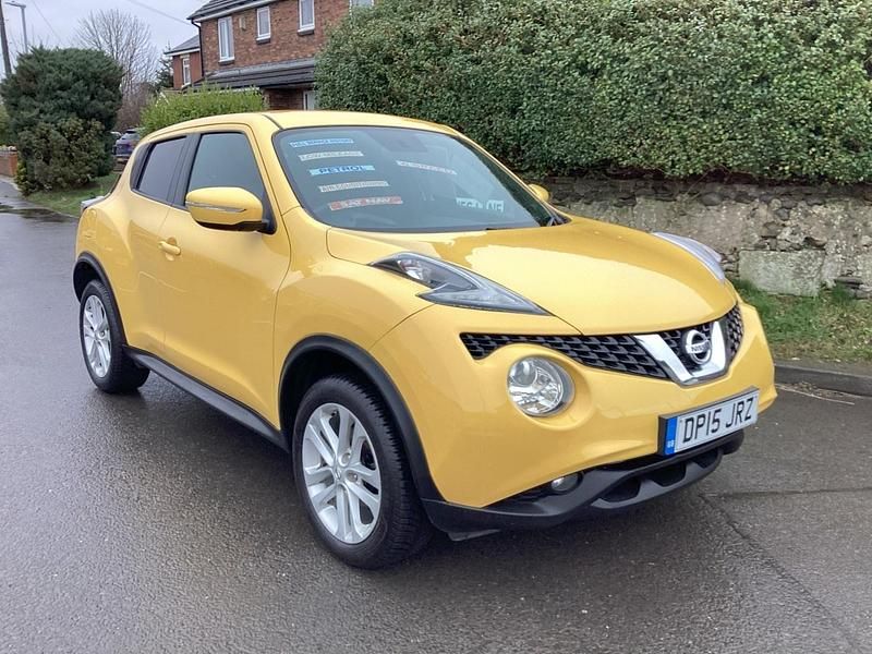Used Nissan Juke Acenta Premium 2015 Yellow SUV