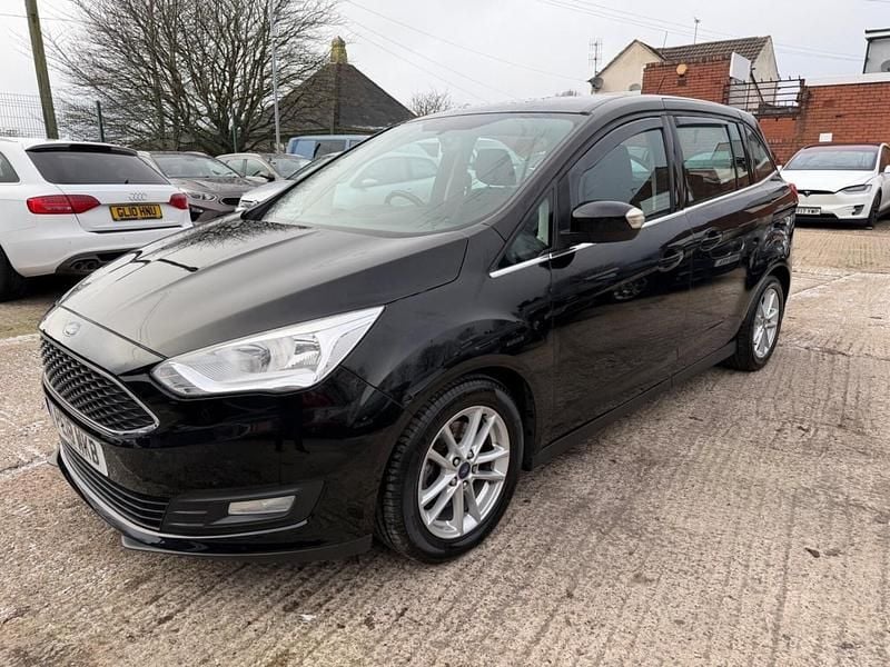 Used Ford Grand C-Max Zetec 120 HP (88 kW) 2018 Black MPV