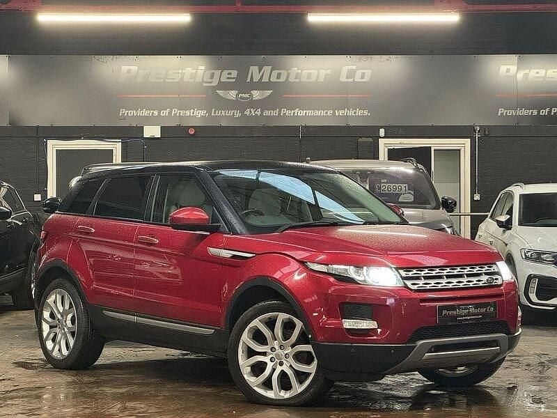 Used Land Rover Range Rover evoque Prestige 150 HP (110 kW) 2014 Red SUV