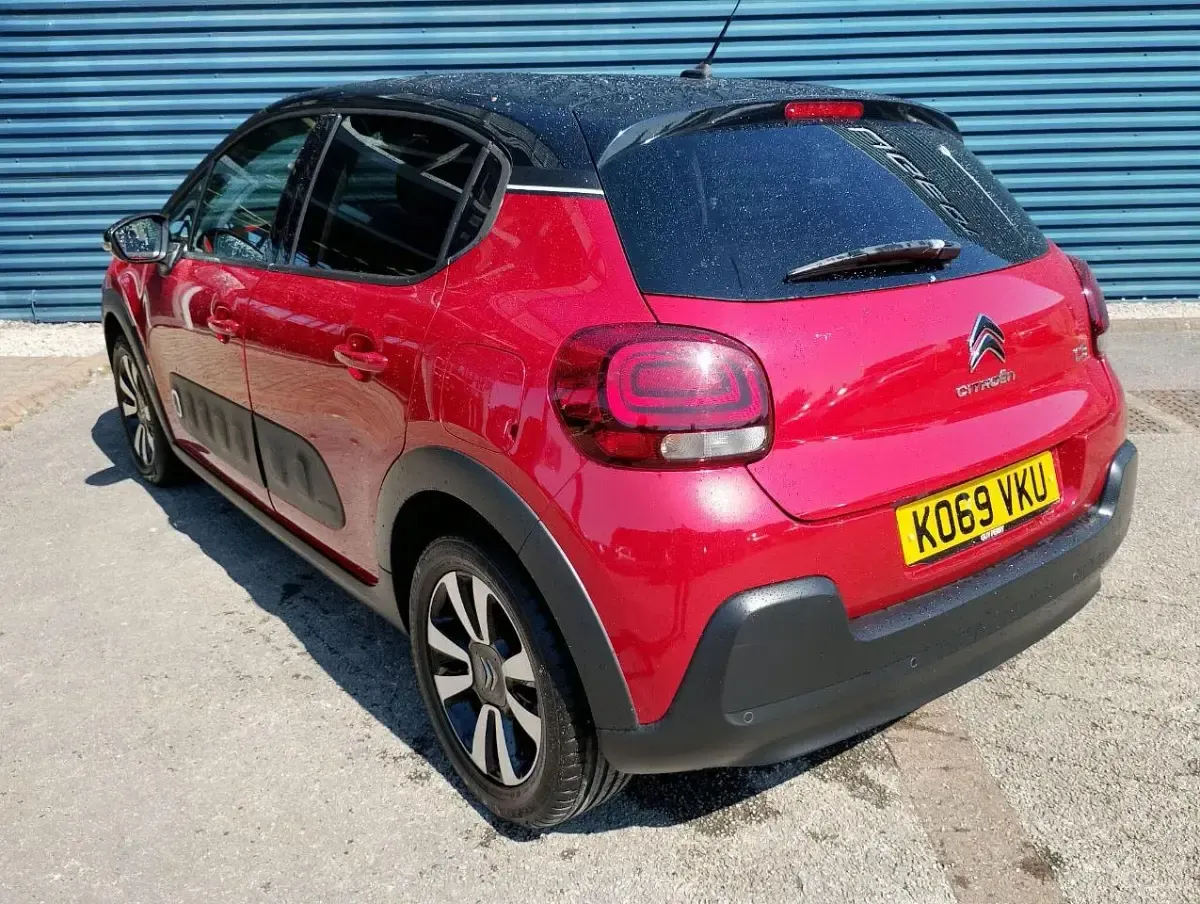 Used Citroën C3 Flair 82 HP (60 kW) 2020 Red Hatchback