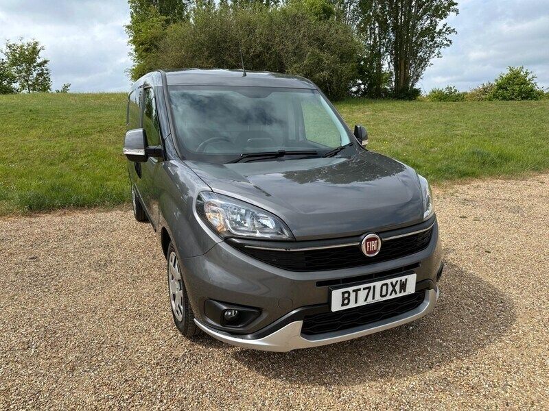 Grey Used 2021 Fiat Doblò Trekking MPV | £9,775 (A bit pricey) - Image 1/4