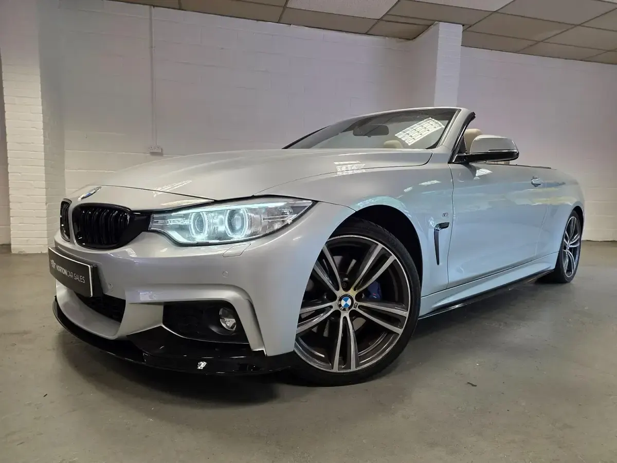 Used BMW 420 M Sport 2015 Silver Cabriolet