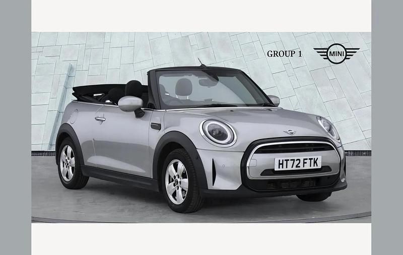 Silver Used 2023 Mini Cooper Cabriolet Classic Cabriolet | £16,495 (Fair price) - Image 1/4
