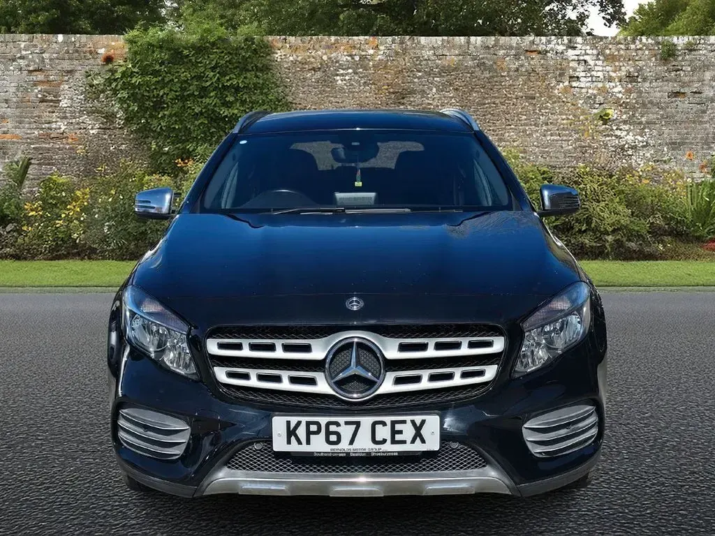 Used Mercedes GLA220 AMG line 177 HP (130 kW) 2017 Black SUV