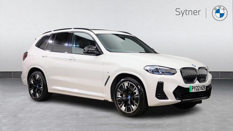 White Used 2022 BMW iX3 M Sport SUV | £31,000 (Fair price) - Image 1/4