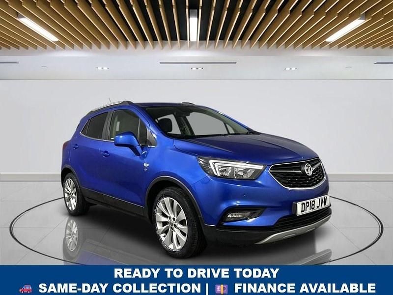 Used Vauxhall Mokka X Elite 135 HP (99 kW) 2018 Blue SUV