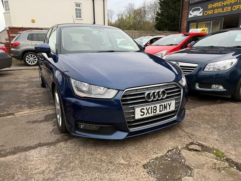 Used Audi A1 Sportback Sport 116 HP (85 kW) 2018 Blue Hatchback