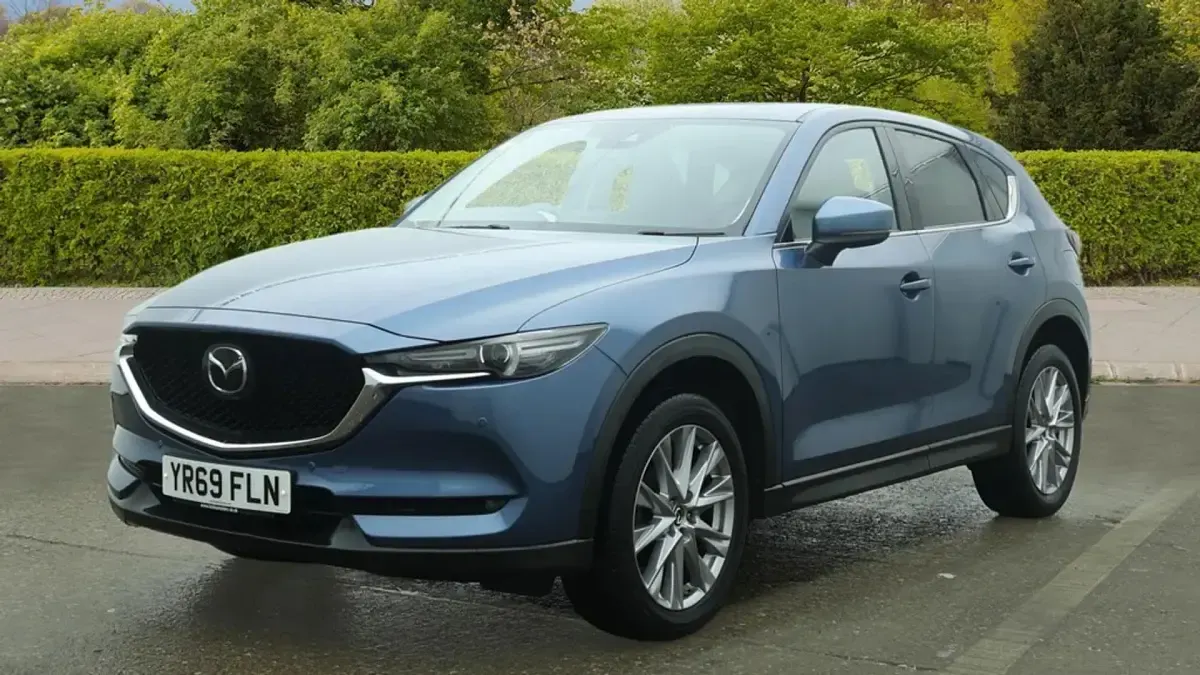Usado Mazda CX-5 Inclusive 165 CV (121 kW) 2019 Azul SUV