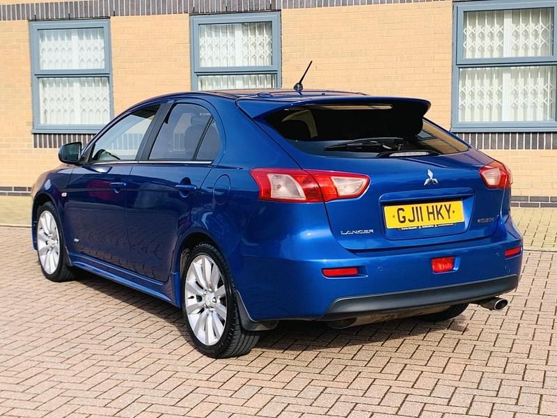 Used Mitsubishi Lancer 143 HP (105 kW) 2011 Blue Hatchback