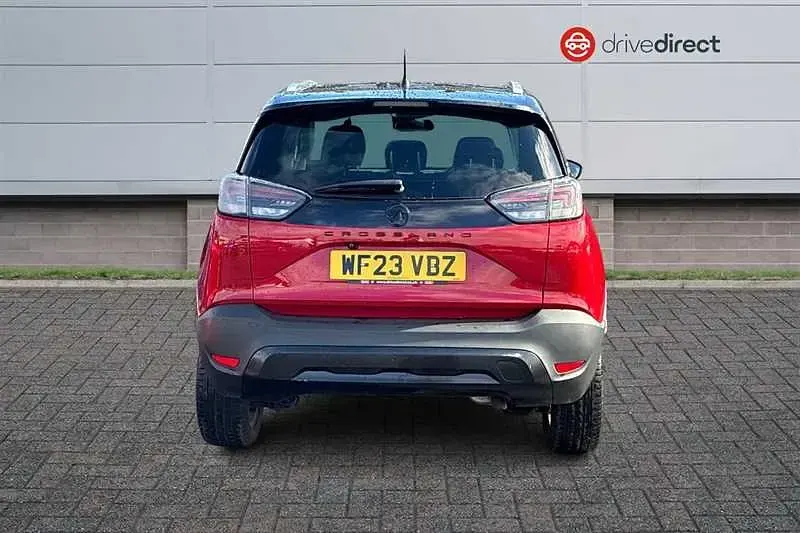 Used Vauxhall Crossland Ultimate 130 HP (95 kW) 2023 Red SUV