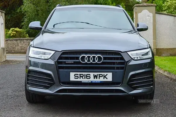 Used Audi Q3 S-Line 150 HP (110 kW) 2016 Grey SUV