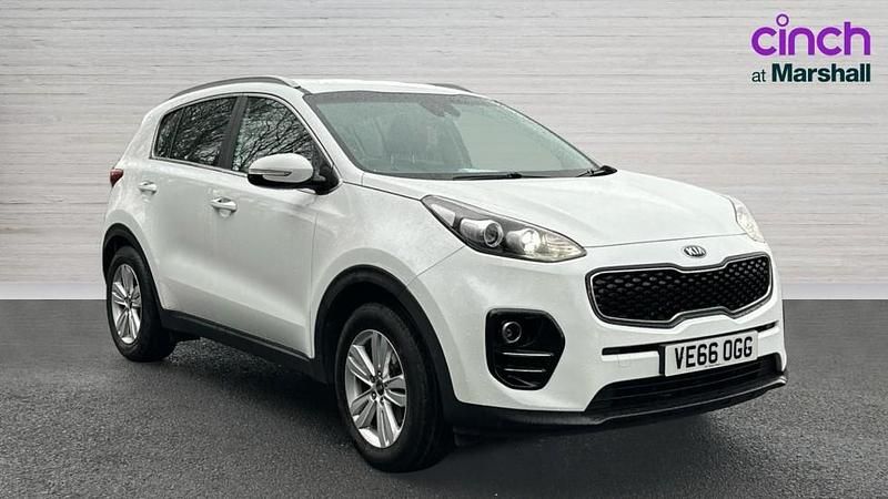 Used Kia Sportage 130 HP (95 kW) 2017 White SUV