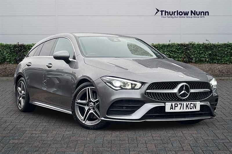 Used Mercedes CLA220 Shooting Brake AMG line 190 HP (139 kW) 2022 Grey Estate