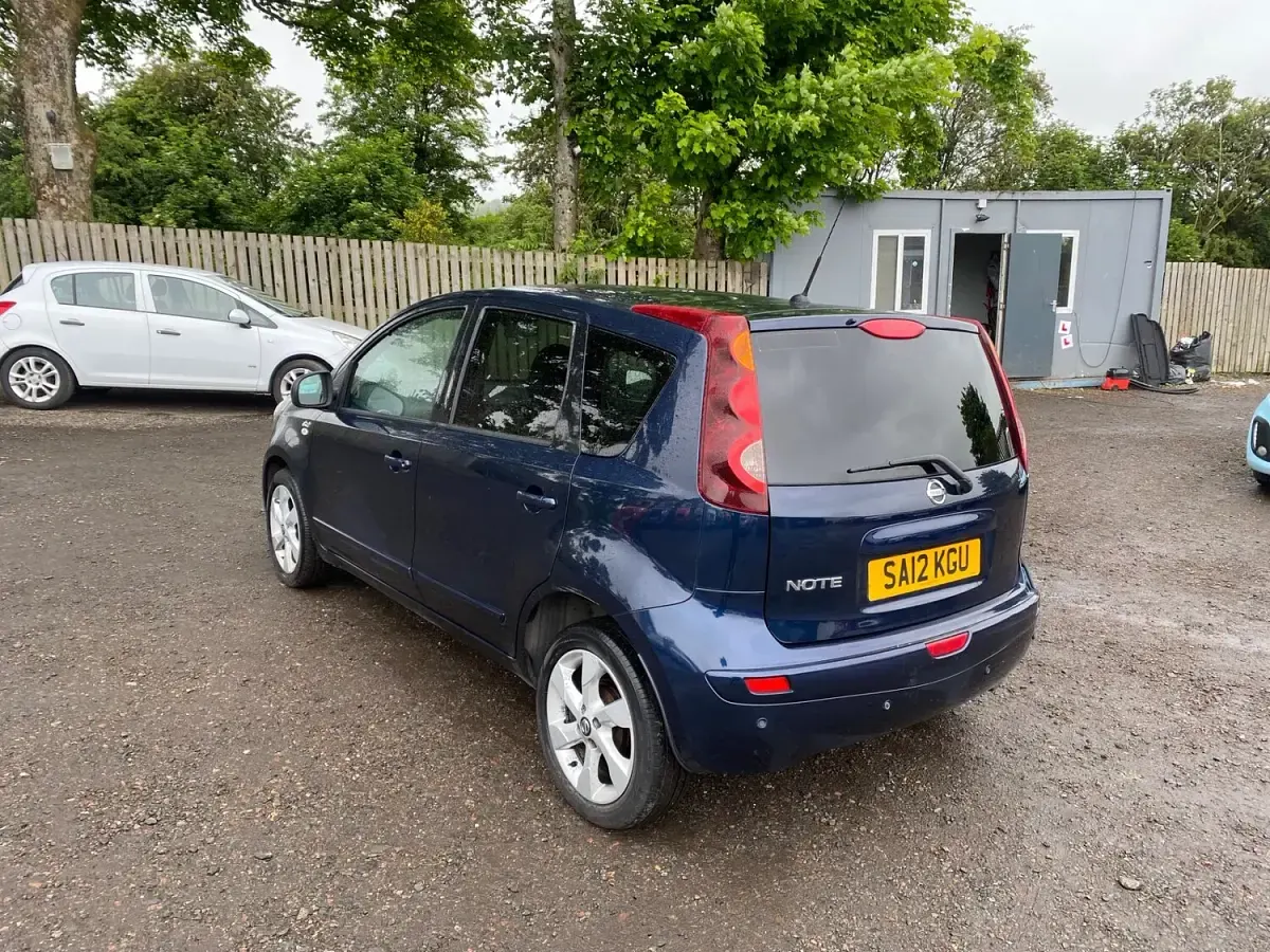 Used Nissan Note N-TEC 2012 Blue Hatchback