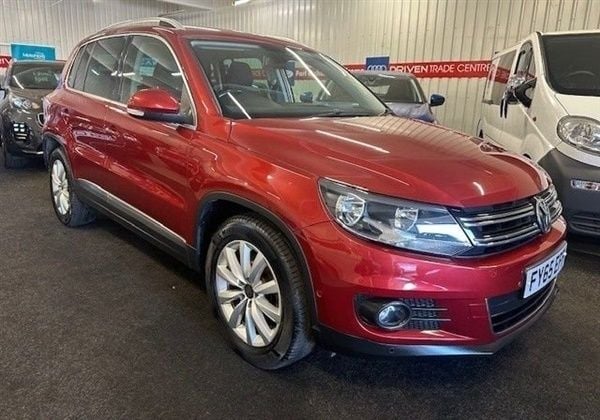 Red Used 2015 VW Tiguan Match SUV | £7,940 (Fair price) - Image 1/1