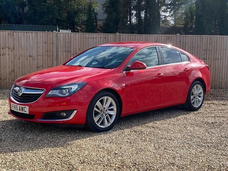 Red Used 2015 Vauxhall Insignia SRi Hatchback | £3,700 (Good price) - Image 1/4
