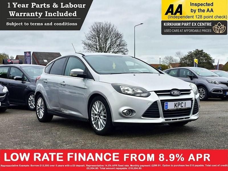 Silver Used 2011 Ford Focus Zetec Hatchback | £2,495 (Fair price) - Image 1/4