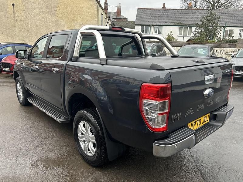 Begagnad Ford Ranger Limited 2020 Grå Pickup