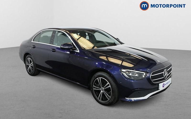 Blue Used 2022 Mercedes E200 Sedan | £28,699 (Good price) - Image 1/4