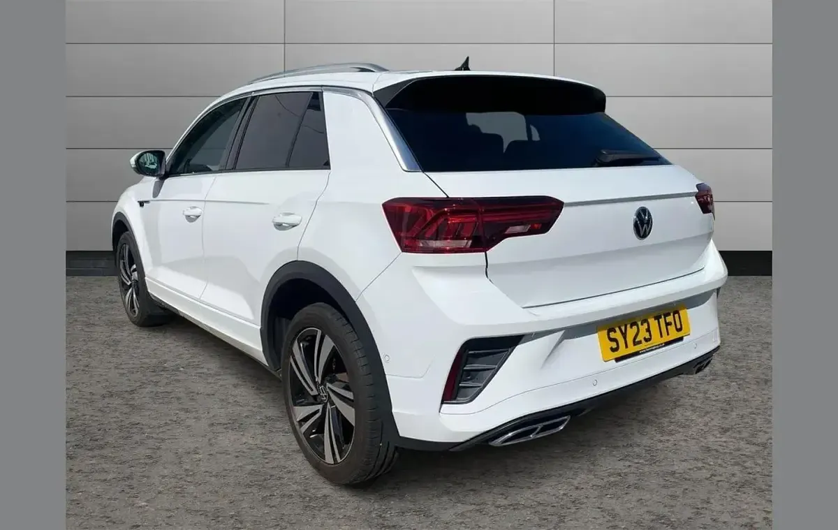 Used VW T-Roc R-line 150 HP (110 kW) 2023 White SUV