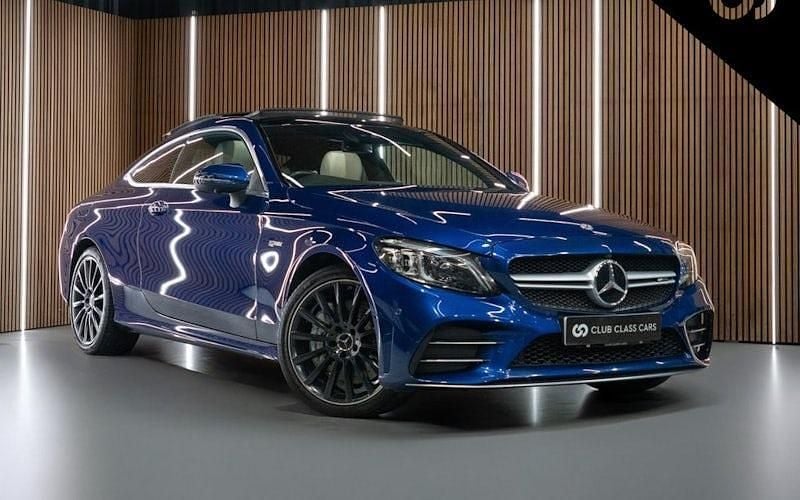 Blue Used 2020 Mercedes C43 AMG Premium Plus Coupe | £33,995 (Fair price) - Image 1/4
