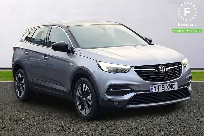 Used Vauxhall Grandland X Sport 131 HP (96 kW) 2019 Grey SUV